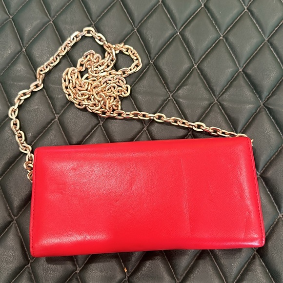 VALENTINO BY MARIO VALENTINO
Ajah Dollaro Leather Wallet On Chain 👜❤️ - Picture 4 of 5